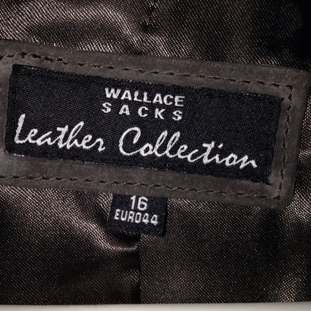 Wallace sacks leather outlet coat