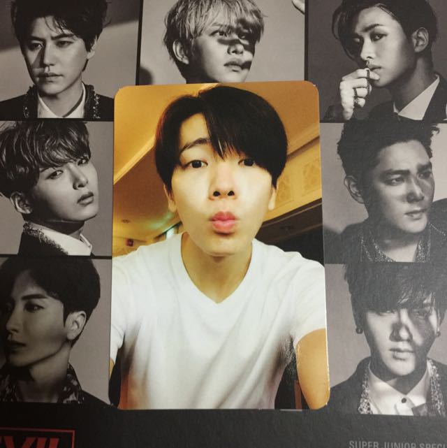 Wtt Sj Devil Photocard Donghae To Ryeowook Entertainment K Wave On Carousell