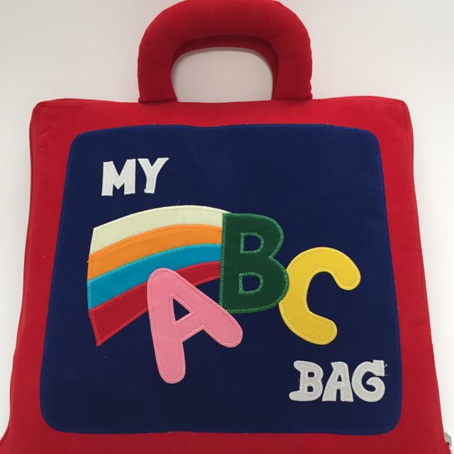 ABC Fabric book bag, Hobbies & Toys, Books & Magazines, Children's