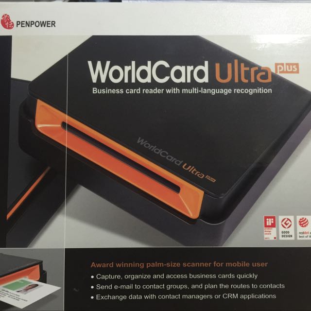 (Brand New) Worldcard Ultra Plus Name Card Scanner, Computers & Tech