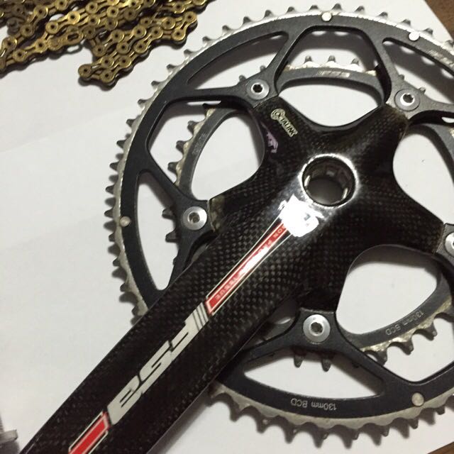 fsa team carbon crankset