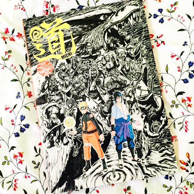 USED NARUTO Exhibition Limited Guidebook MICHI Naruto