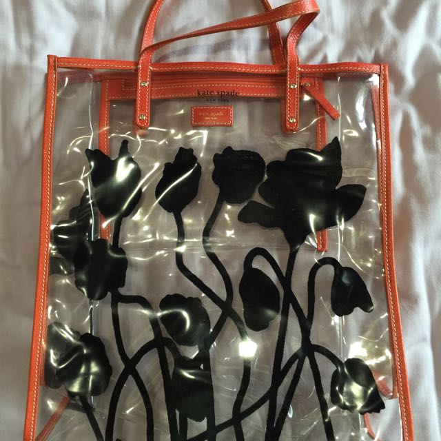 Preloved Kate Spade Transparent/jelly Bag, Women's Fashion, Bags & Wallets,  Purses & Pouches on Carousell