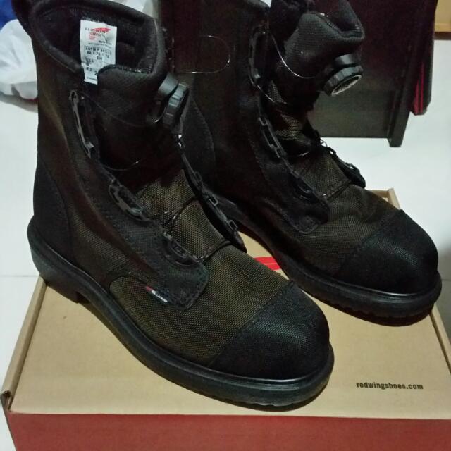 2491 Red Wing Dark Brown Waterproof Steel Toe Men s Fashion Footwear Boots on Carousell