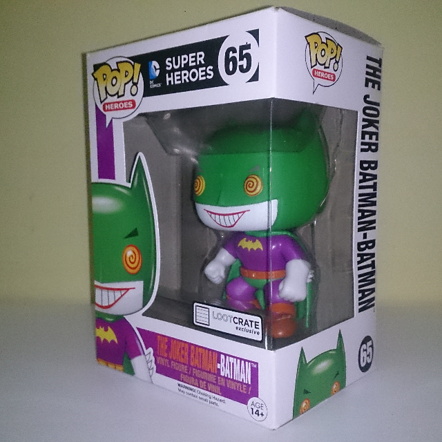 funko pop joker batman loot crate exclusive
