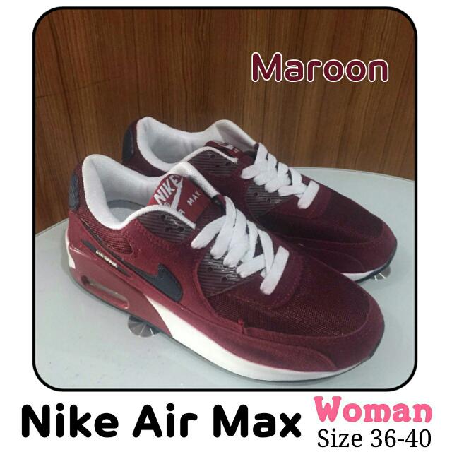 womens all red air max