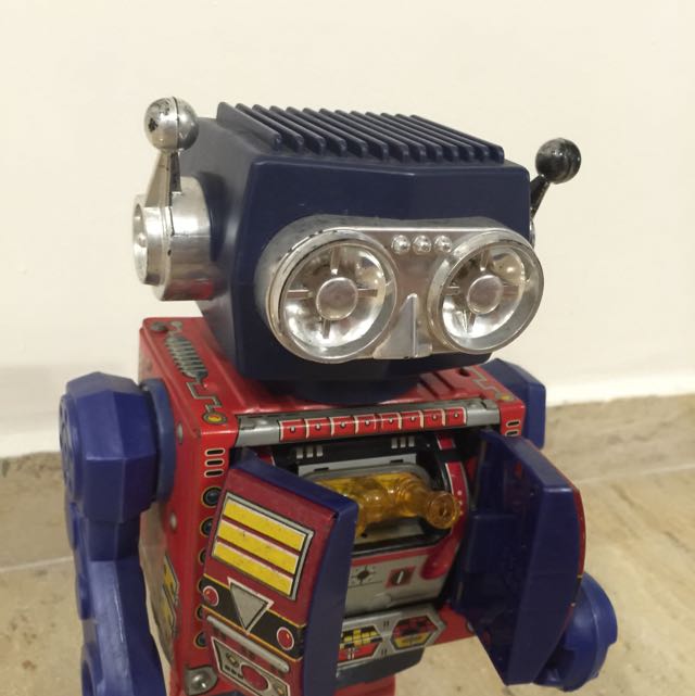 Vintage 1990 Robot Toy