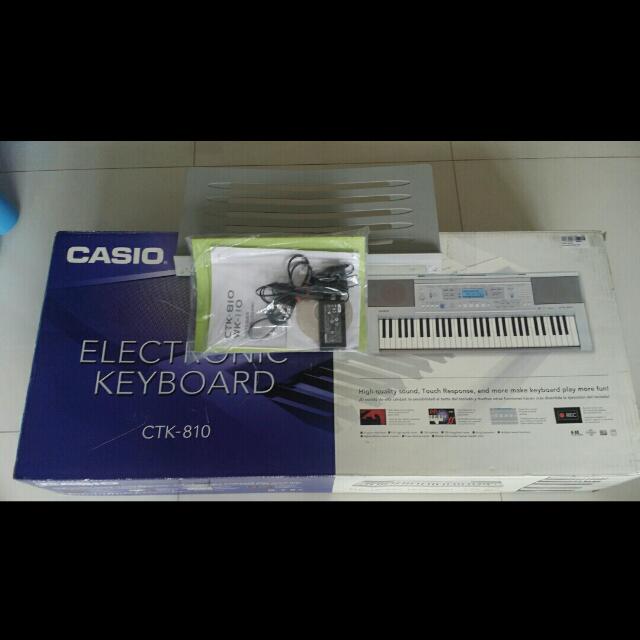 Piano casio ctk 810 on sale