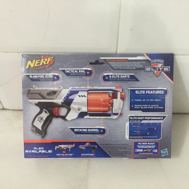 nerf strongarm xd
