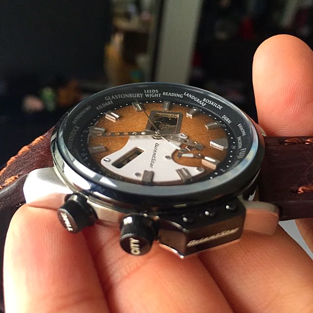 Made In Japan Orientstar Retro Future Guitar Mechanical Watch Reduced Price