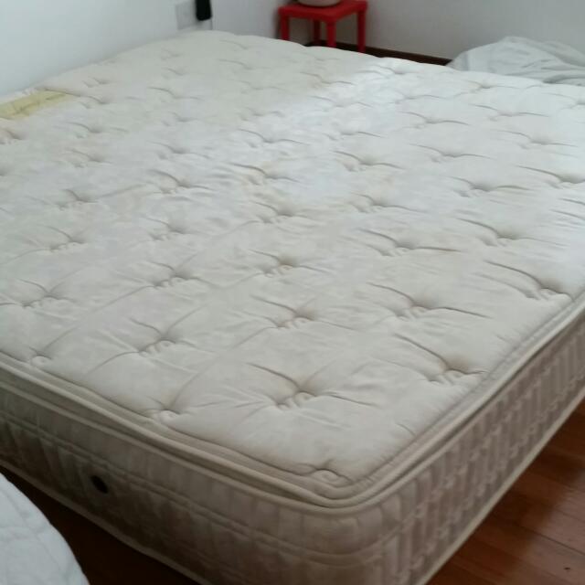 Simmons King Size Westbury Plush Pillow Top Mattress Furniture