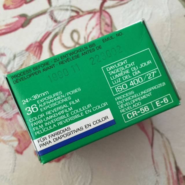 Fujichrome 400D - 35mm Slide Film, Photography, Cameras on Carousell