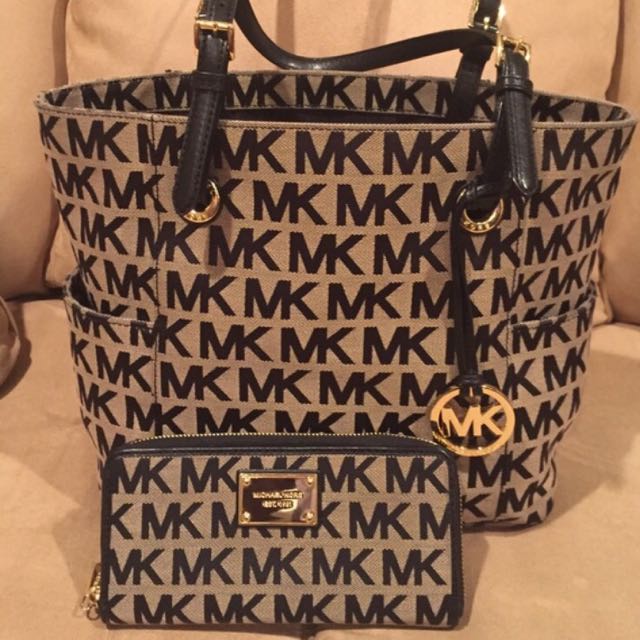 mk purses with matching wallets