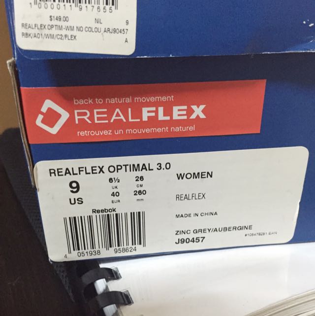 Reebok on sale realflex 3.0