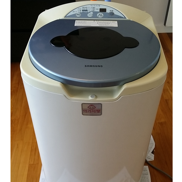 U NEW SAMSUNG Samsung Baby Care Washer for Baby Clothes WA30F1K6QSA 220V 