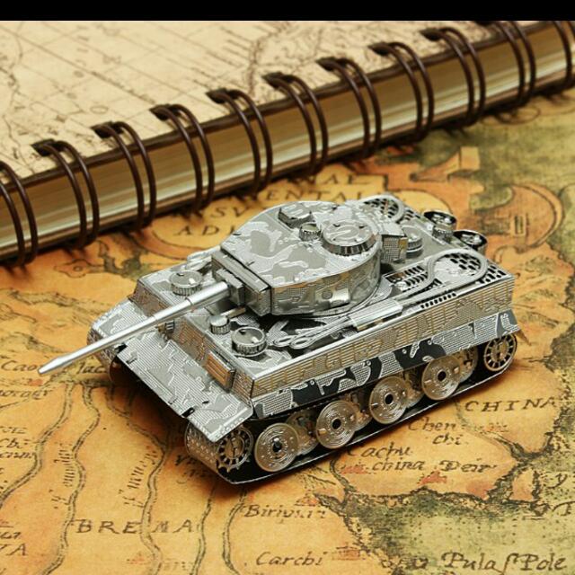 Free Postage Bn Buliding Block Toys Zoyo Tiger Tank Diy 3d Laser