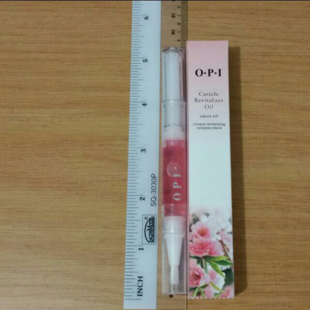 OPI Cuticle Revitalizer Oil (Sakura Oil), Beauty & Personal Care, Face ...