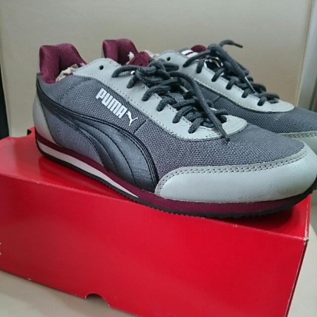 Puma Rio Racer M gray black team burgundy