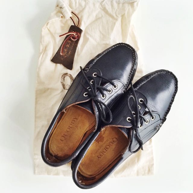 QUODDY MALISEET OXFORD BLACK US8 クオッディ Quoddy Maliseet