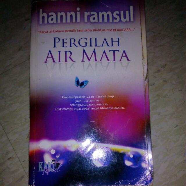 Second Hand Novel Pergilah Air Mata Books Stationery On Carousell