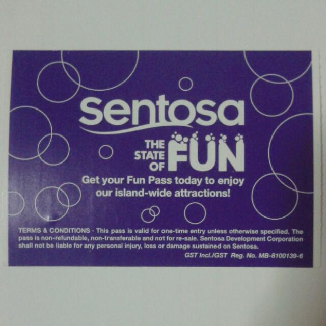 Sentosa Express Monorail Tickets Pass, Tickets & Vouchers, Local ...