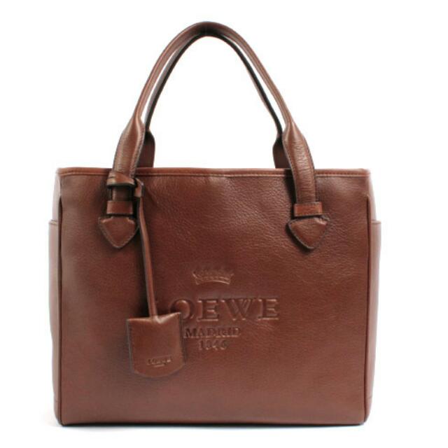 Loewe heritage tote clearance