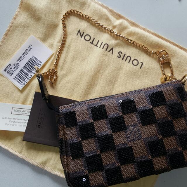 Brand New LV Damier Small Wristlet Luxury on Carousell