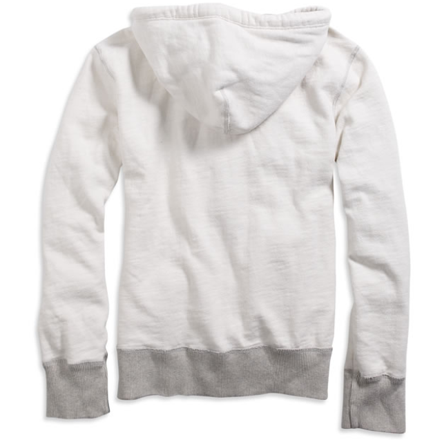 Thick cream hoodie clearance