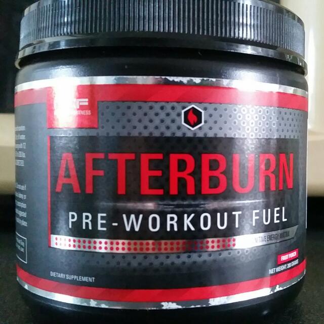 Afterburn Workout Fuel, Men's Fashion, Activewear on Carousell