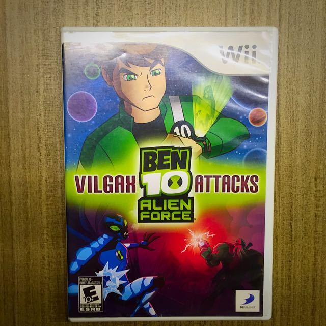 ben-10-alien-force-vilgax-attacks-wii-game-hobbies-toys-toys-games-on-carousell