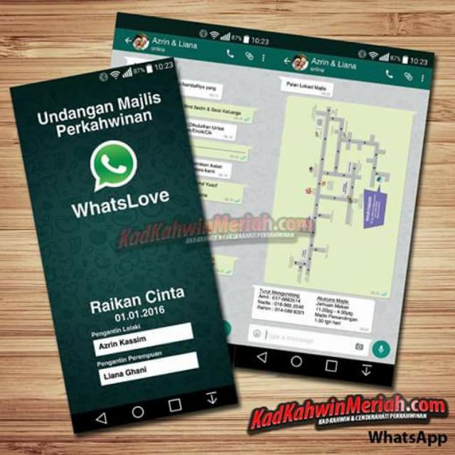 Kad Kahwin Whatsapp Everything Else On Carousell