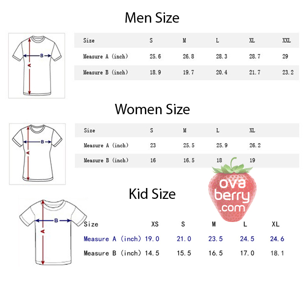 men and women sizes