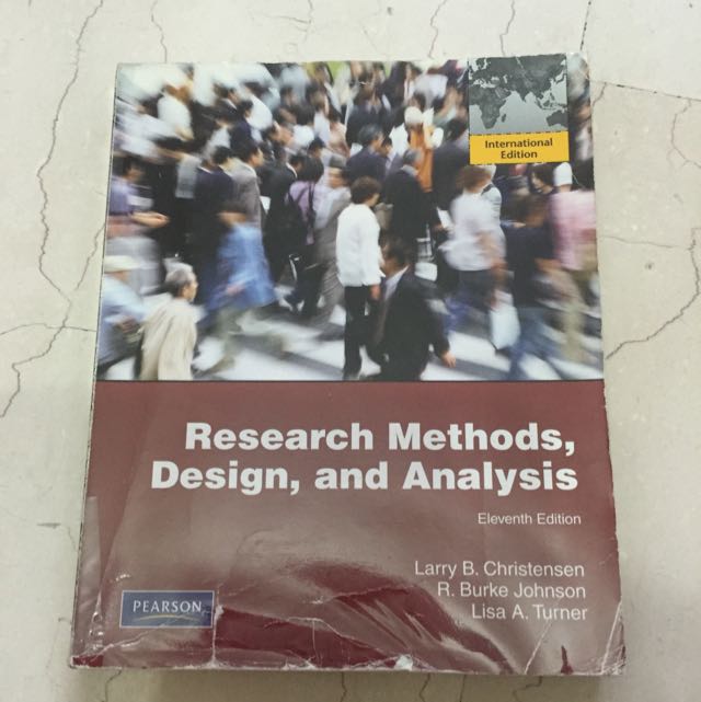 PL2131 Research Methods, Design, and Analysis, Hobbies & Toys, Books & Magazines, Textbooks on
