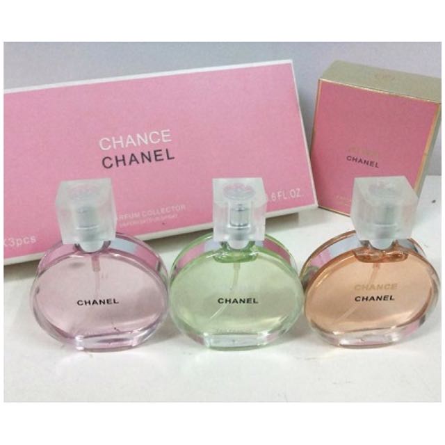 Set Chanel Chance Miniature Perfume Health Beauty On Carousell