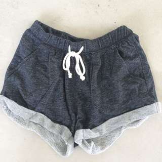Grey H&M Basic Shorts