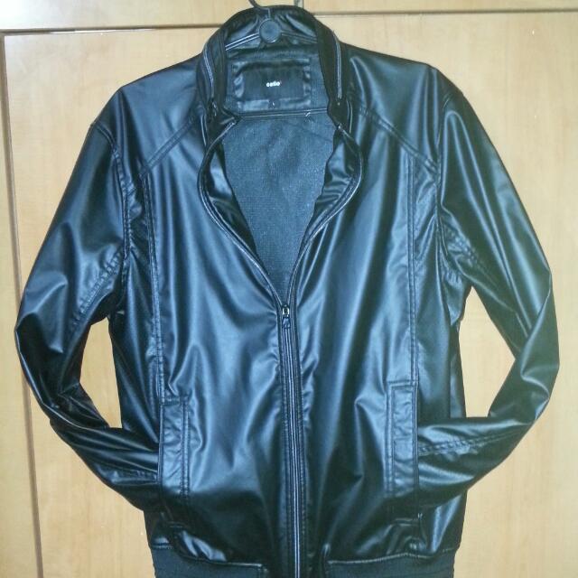 Celio cheap leather jacket