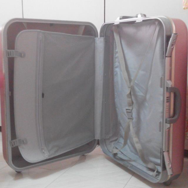 Elle Travel Luggage Trolley Suitcase Large Size Luggage Bag/ Black