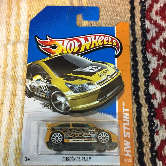 hot wheels citroen c4