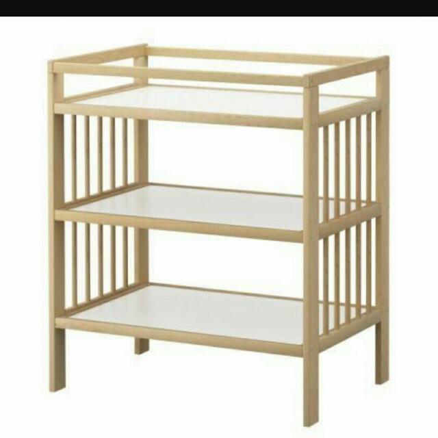 Ikea Baby Nappy Changing Table, Babies & Kids, Baby Nursery & Kids Furniture, Changing Tables