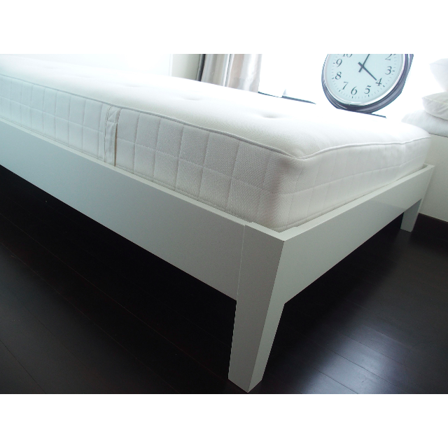 Ikea Nordli Bed Frame Queen White, Nordli Bed Frame With Storage White Queen