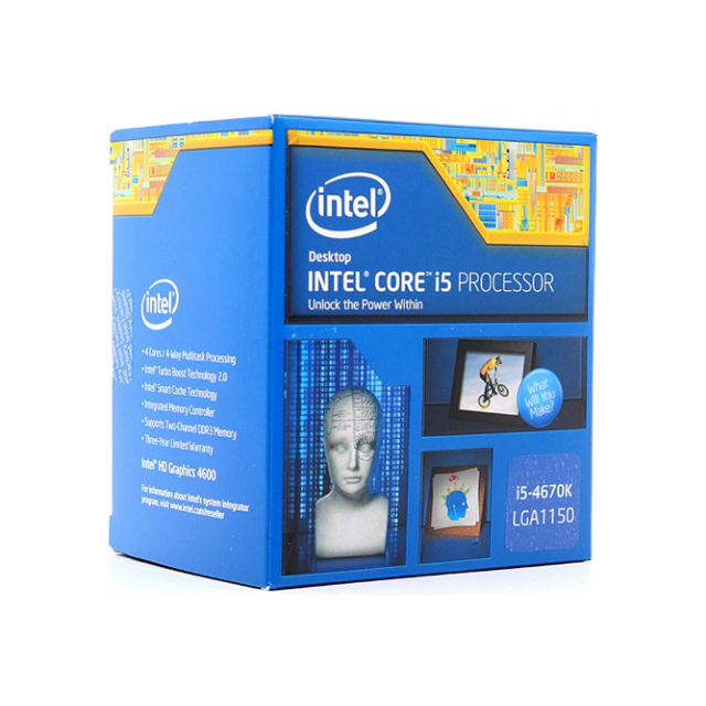 Intel Core™ i54670K Processor (6M Cache, up to 3.80 GHz), Computers & Tech, Parts & Accessories