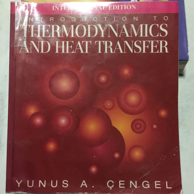 Introduction To Thermodynamics And Heat Transfer, Hobbies & Toys, Books ...