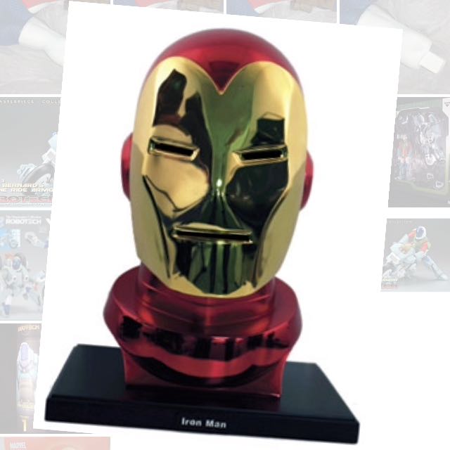Alex Ross Life Size Iron Man Bust, Hobbies & Toys, Toys & Games On Carousell