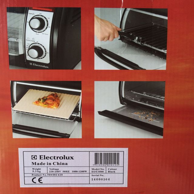 Electrolux Oven Toaster EOT3000, TV & Home Appliances, Kitchen