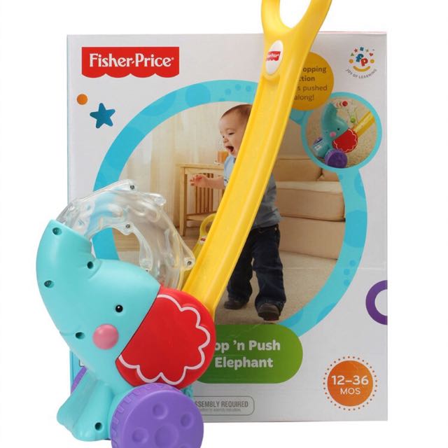 Fisher price pop n push elephant outlet