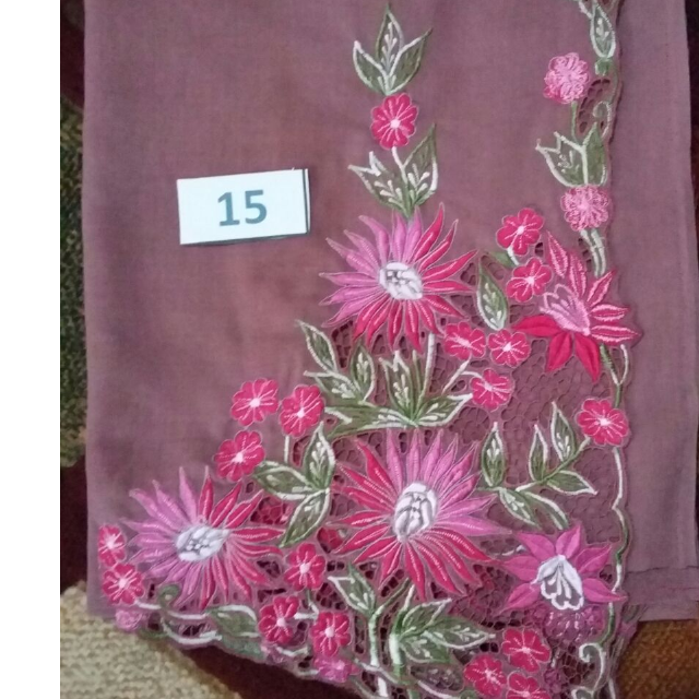 Kebaya Nyonya fabric "Kasa rubiah, For Her on Carousell