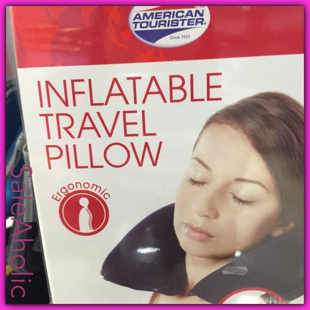American tourister inflatable travel pillow discount