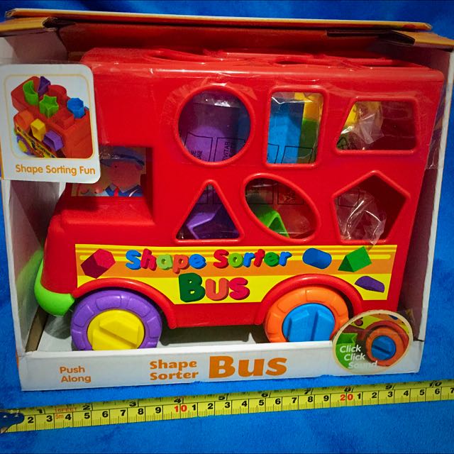 fun time shape sorter bus