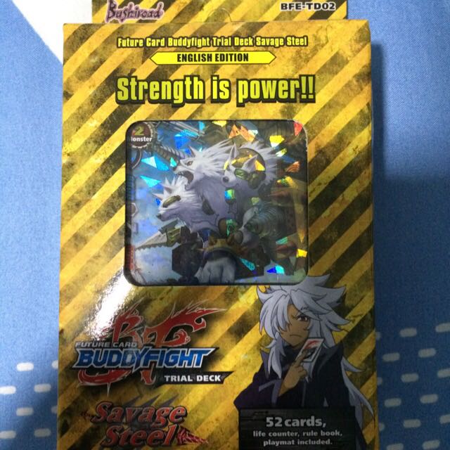 Savage Steel Future 52 Cards Buddyfight Trial Deck Bushiroad NEW Factory Sealed 