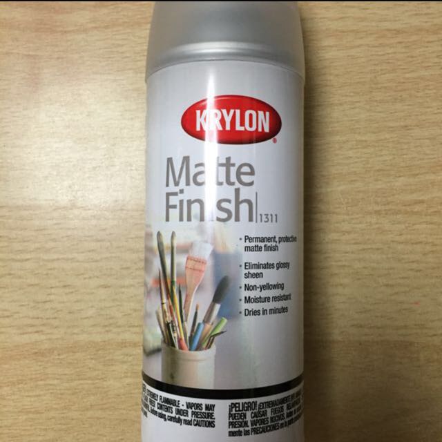 Krylon Matte Finish, Hobbies & Toys, Stationery & Craft, Craft Supplies